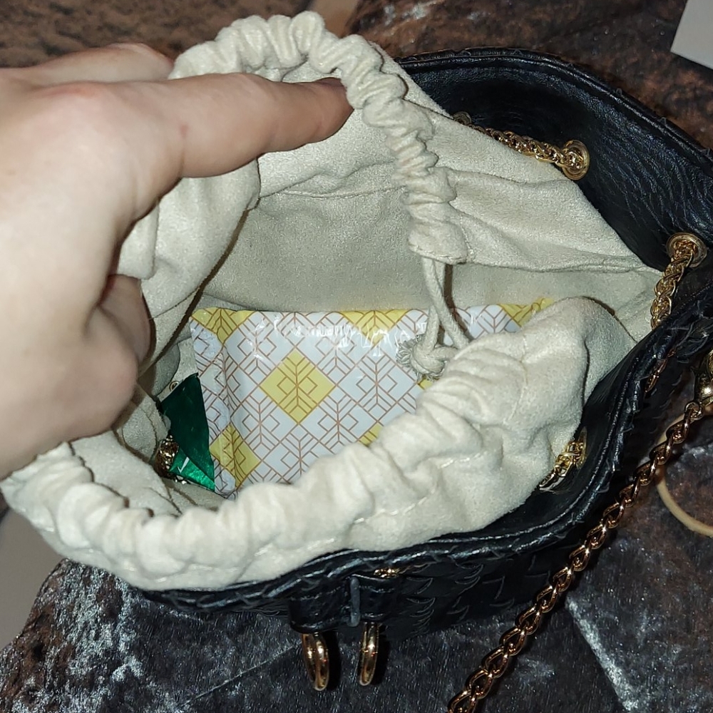 Shoulder, buckets evening bag - Picture 3 of 4